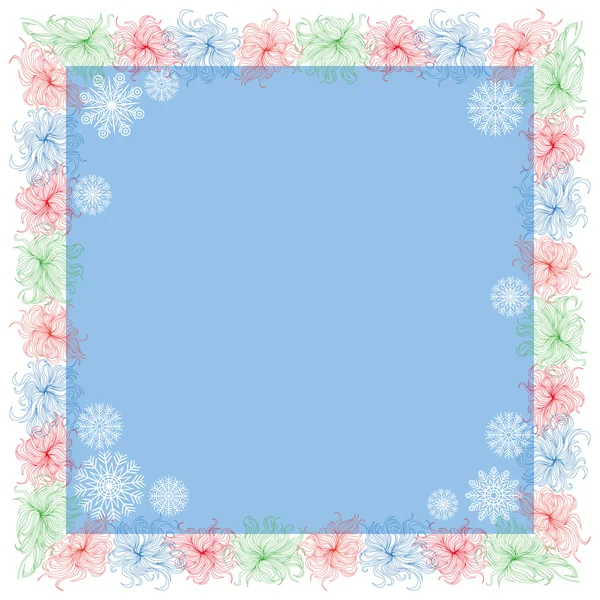 Carte de Noël, illustration . — Image vectorielle