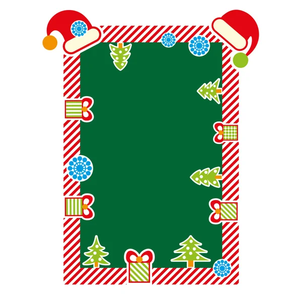 Cartão de Natal, ilustração . — Vetor de Stock