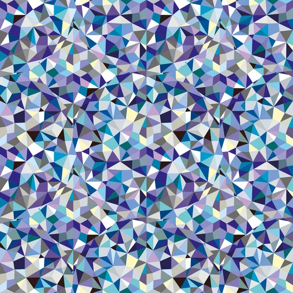 Abstract seamless pattern. Geometric backdrop. Polygonal crystal texture. Triangular . — Stock Photo, Image