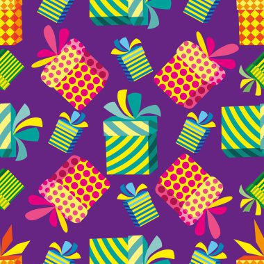 hediyeler ile desen.