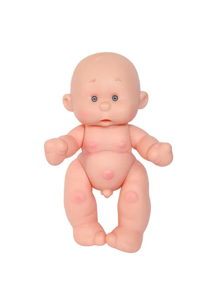 Kit de muñecas bebé niño aislado en blanco —  Fotos de Stock