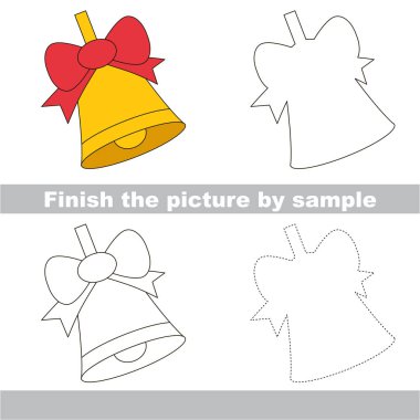 Çalışma sayfası tarafından örnek için tam bir resim çizim çocuk.