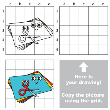 Kılavuz olarak kullanarak resim kopyalama.