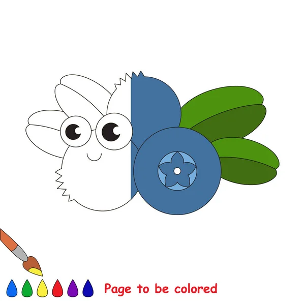 Página a colorear . — Archivo Imágenes Vectoriales