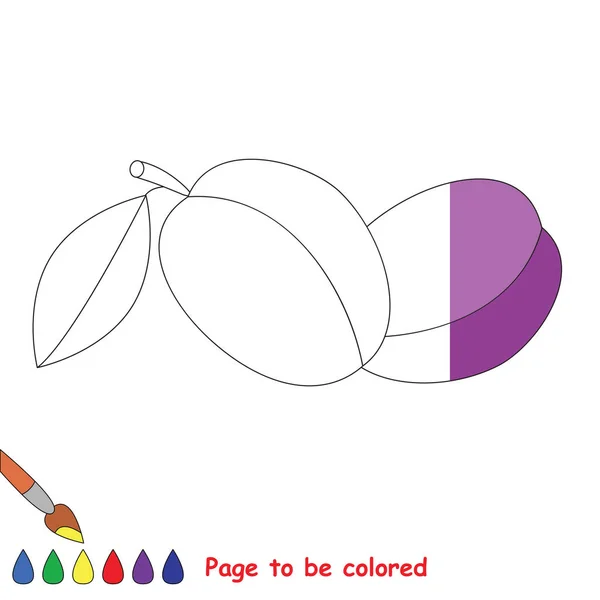 Stránka k barevné. — Stockový vektor
