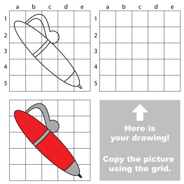 Kılavuz olarak kullanarak resim kopyalama.