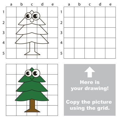 Kılavuz olarak kullanarak resim kopyalama.