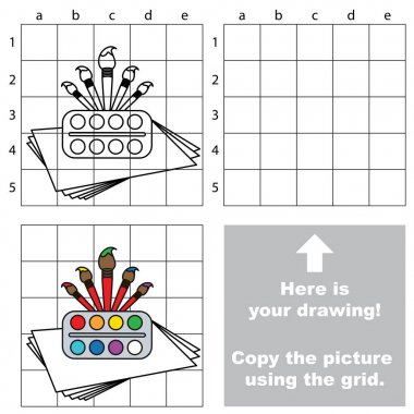 Kılavuz olarak kullanarak resim kopyalama.