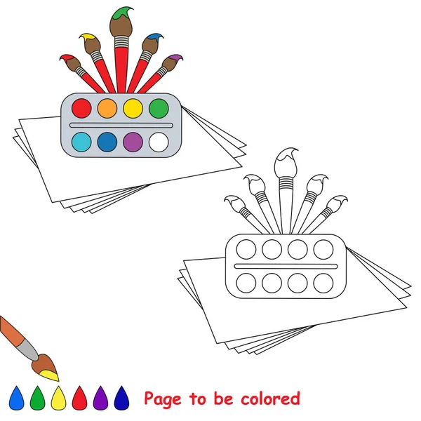 Página a colorear . — Archivo Imágenes Vectoriales