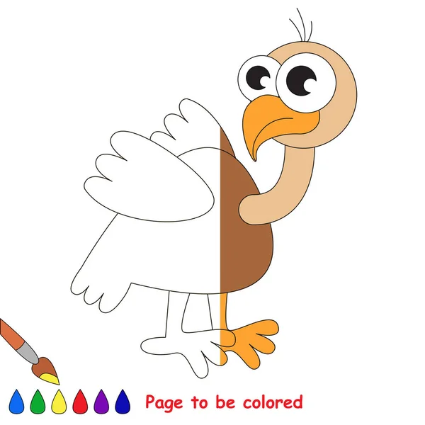 Página a colorear . — Vector de stock