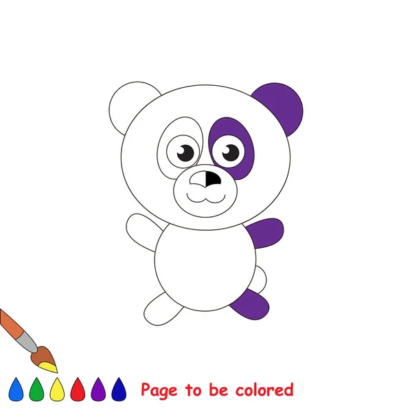 Página a colorear . — Vector de stock