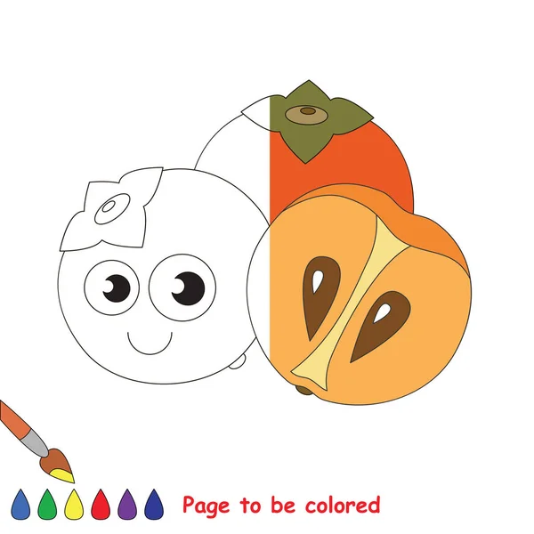 Página a colorear . — Vector de stock