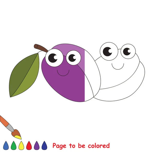 Página a colorear . — Vector de stock