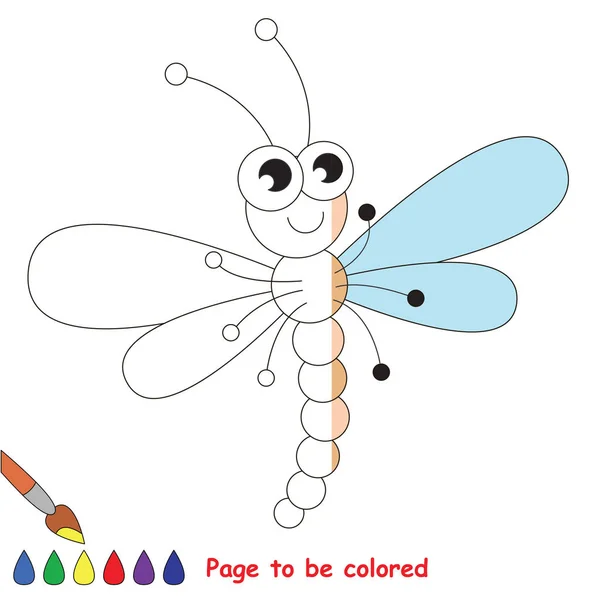 Página a colorear . — Vector de stock