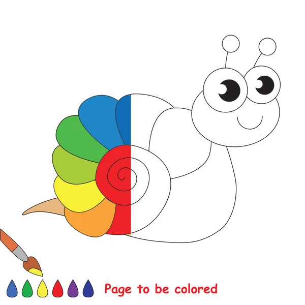 Página a colorear . — Archivo Imágenes Vectoriales