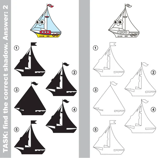 Oyuncak yat. Doğru doğru gölge bul.