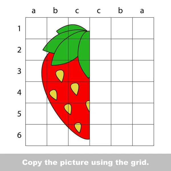 Tekening tutorial voor kinderen. — Stockvector