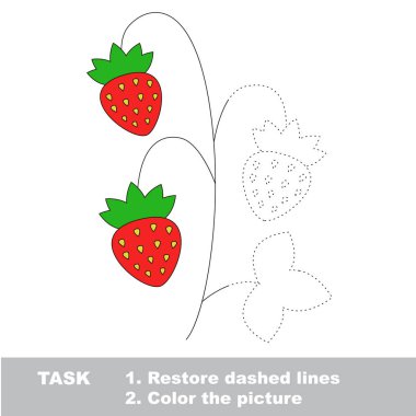 Vektör izleme oyun berry ile.