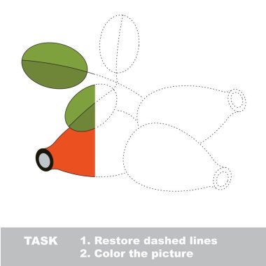 Vektör izleme oyun berry ile.