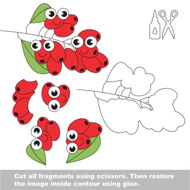 Kağıt çocuk oyunu. Kırmızı Burberry ile çocuklar için kolay uygulama