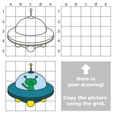 Kılavuz kullanarak görüntüyü kopyalayın. UFO