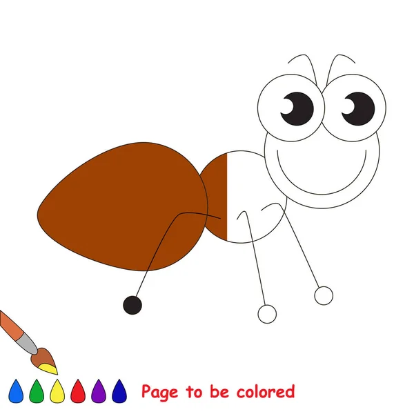 Página a colorear . — Vector de stock