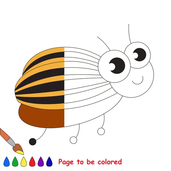 Página a colorear . — Vector de stock