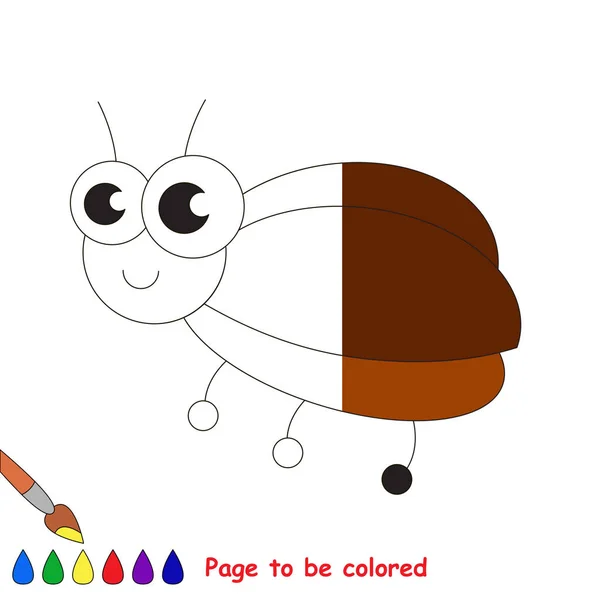 Página a colorear . — Vector de stock