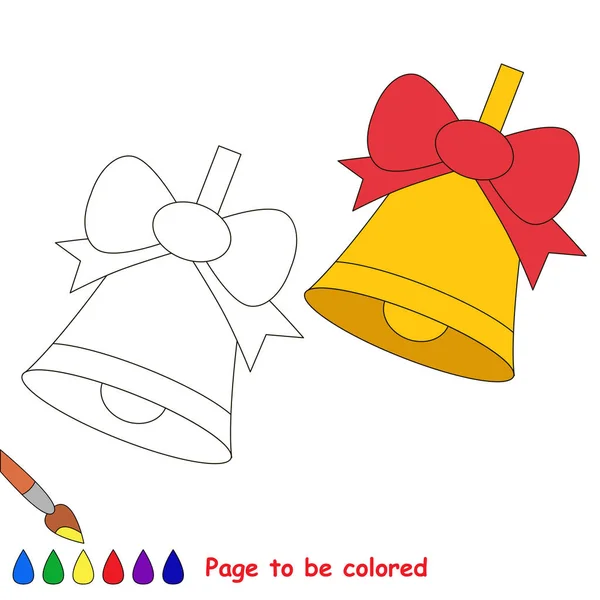 Página a colorear . — Vector de stock