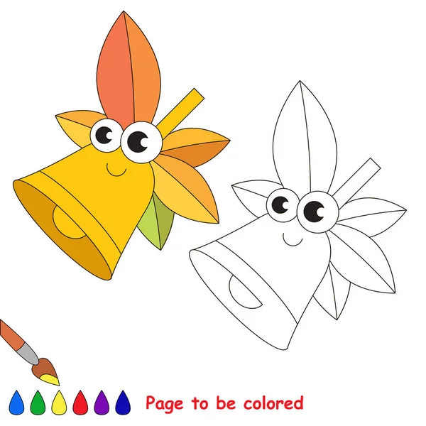 Página a colorear . — Vector de stock