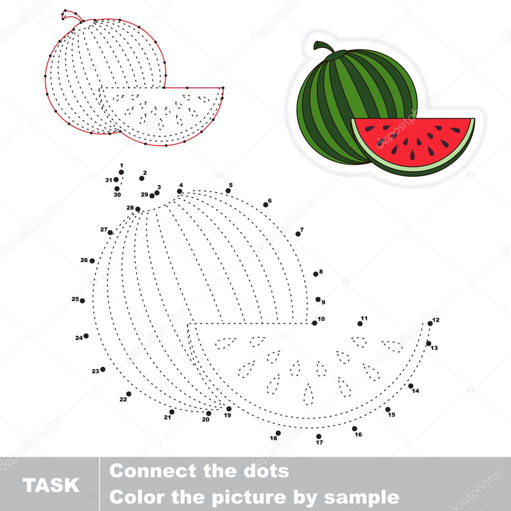 Numbers game Watermelon.