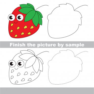 Berry. Çekme çalışma sayfası.