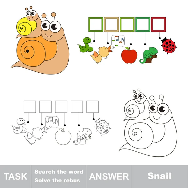 搜索词蜗牛 — 图库矢量图片