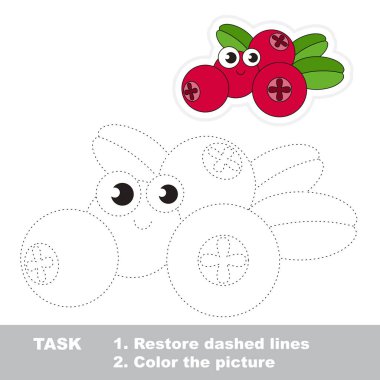 İzleme yabanmersini için oyun.