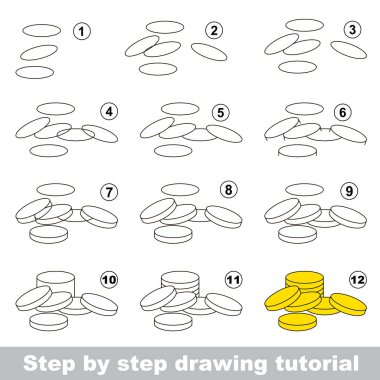 Okul öncesi çocuklar için çizim eğitimi.