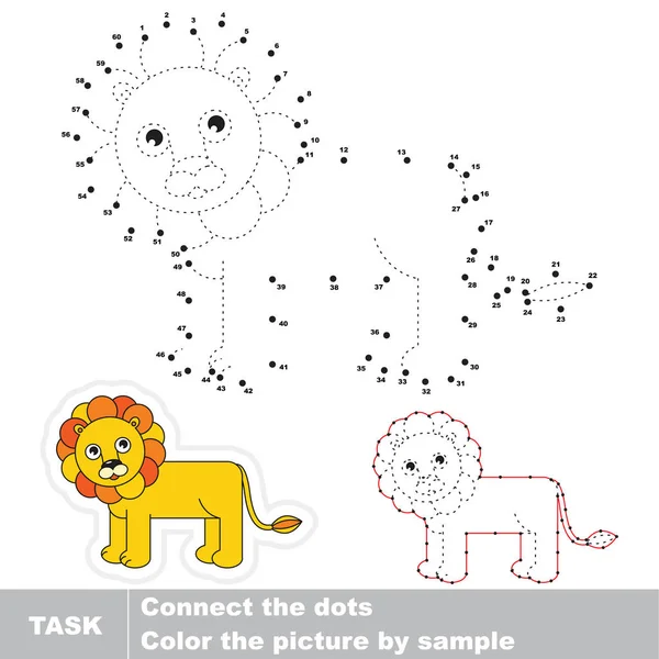 Jeu éducatif de trace vectorielle pour les enfants d'âge préscolaire . — Image vectorielle