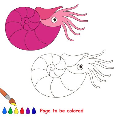 Sayfa renkli, basit eğitim çocuklar için oyun olmak.