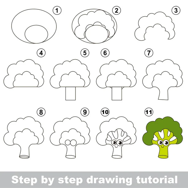 Kid Game Develop Drawing Skill Easy Gaming Level Preschool Kids — Stock Vector