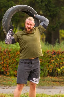 Açık eğitim Crossfit.