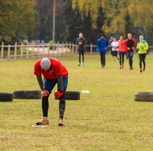 El entrenador lee: . — Foto de Stock