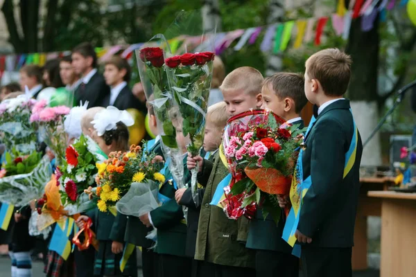 1 september, den första bell. — Stockfoto