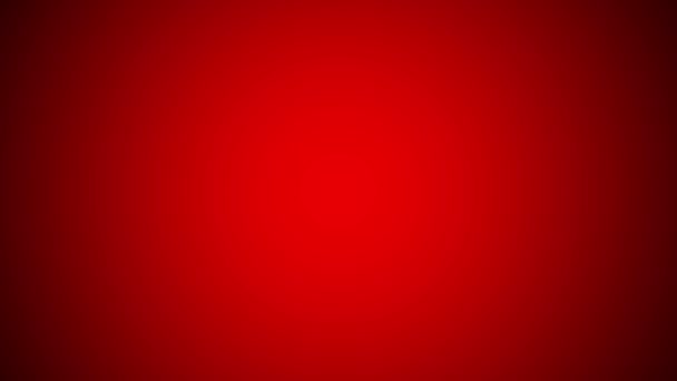 Red Red Vignette Background Dark Letters Animated Attention Stay Home — Stock Video