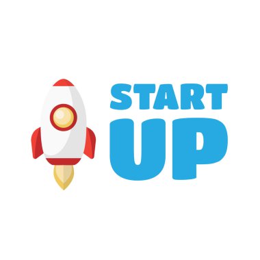 Başarılı başlangıç iş kavramı illüstrasyon