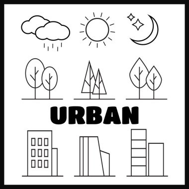 Kentsel peyzaj lineer işaretler