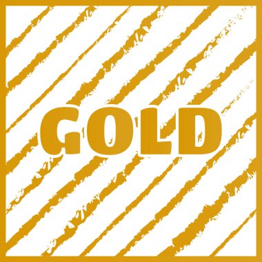 Seamless modeli çizilmiş sırada altın rengi