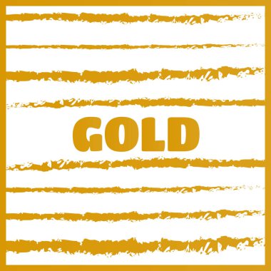 Seamless modeli çizilmiş sırada altın rengi