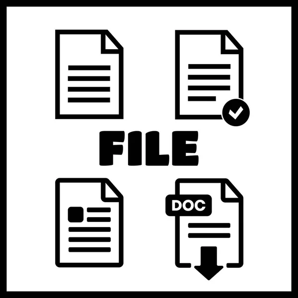 Pdf icono de descarga de archivos — Archivo Imágenes Vectoriales