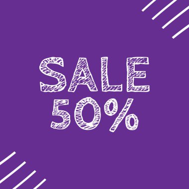 Siyah Cuma satış kartpostal tasarım. Siyah Cuma vintage illustra