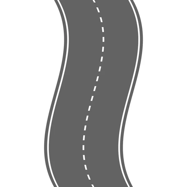 Road infographic. Information, plan, roadtrip — Stock Vector