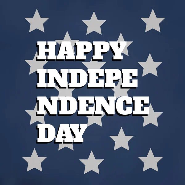 행복 한 독립 기념일 카드 아메리카 합중국. — 스톡 벡터